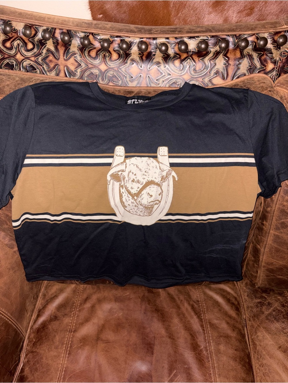 Hereford Graphic Crop Top